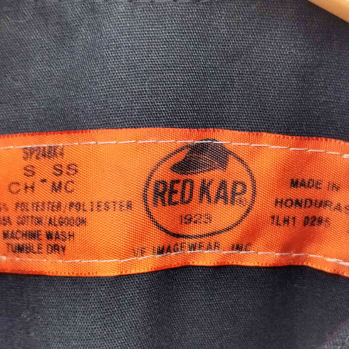 レッドキャップ RED KAP ダブルポケット S/S ワークシャツ メンズ import:S