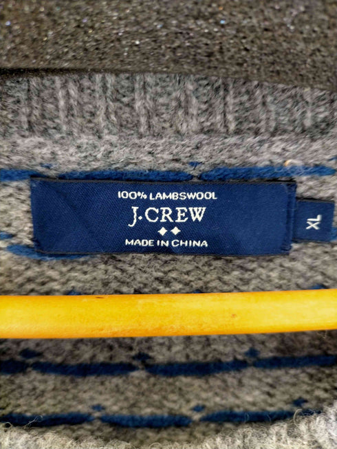 ジェイクルー J.CREW ウールノルディック柄ニット メンズ JPN:XL