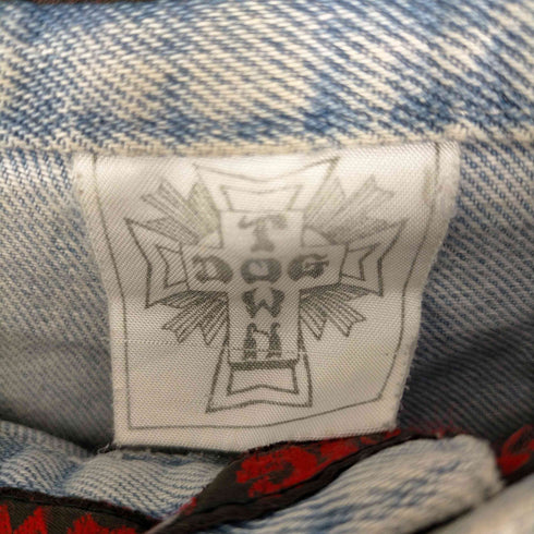 ドッグタウン DOG TOWN ロゴ刺繍 バギーデニムパンツ メンズ FREE