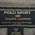 ポロスポーツラルフローレン POLO SPORT RALPH LAUREN 90s ロゴ刺繍 裾スリット タイダイ染め ポロシャツ メンズ import:L