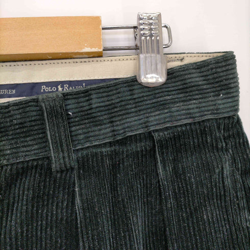 ポロラルフローレン POLO RALPH LAUREN CORDS 90-00s メキシコ製 2タックコーデュロイパンツ メンズ 33X34