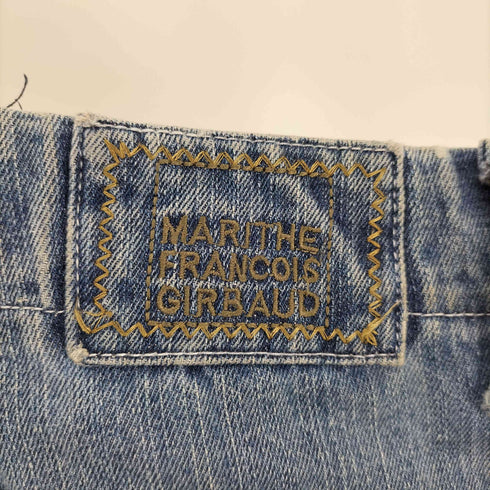 マリテフランソワジルボー MARITHE + FRANCOIS GIRBAUD デニム カーゴ シャトル バギーショーツ ジョーツ メンズ 32