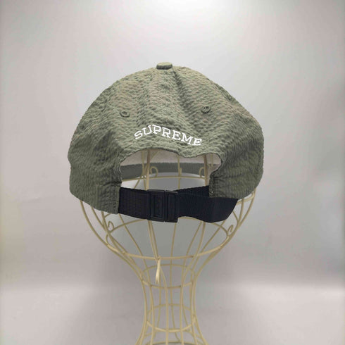 シュプリーム Supreme 24SS Seersucker S Logo 6-Panel シアサッカーSロゴ6パネル メンズ