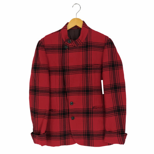 ポールスミス Paul Smith シルク使い ウール スタンドカラージャケット メンズ import:M