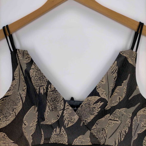 エジック Ezick Leaf Jacquard コードキャミドレス レディース FREE
