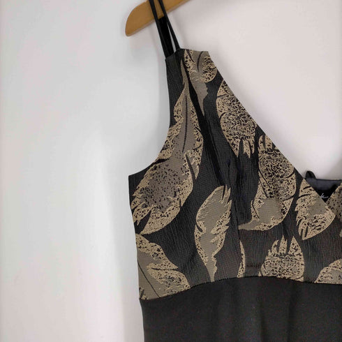 エジック Ezick Leaf Jacquard コードキャミドレス レディース FREE