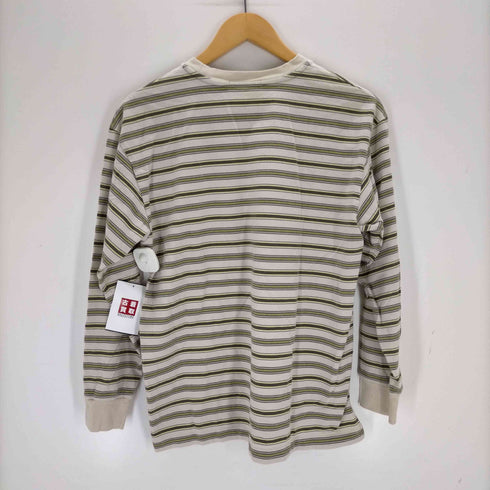 ビューティーアンドユースユナイテッドアローズ BEAUTY & YOUTH UNITED ARROWS コットン マルチボーダー ロングスリーブ Tシャツ レディース FREE