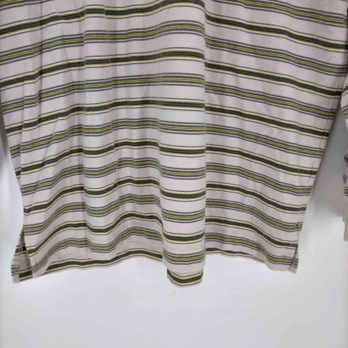 ビューティーアンドユースユナイテッドアローズ BEAUTY & YOUTH UNITED ARROWS コットン マルチボーダー ロングスリーブ Tシャツ レディース FREE