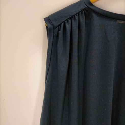 ユナイテッドアローズ UNITED ARROWS ギャザー ノースリーブ カットソー レディース FREE