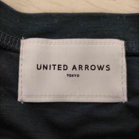 ユナイテッドアローズ UNITED ARROWS ギャザー ノースリーブ カットソー レディース FREE