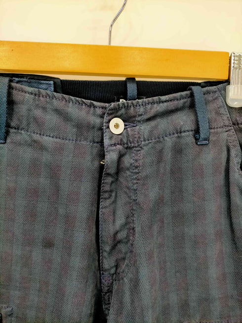 ディーアンドジードルチェアンドガッバーナ D&G DOLCE&GABBANA 00S Y2K シャドーストライプカーゴパンツ メンズ 44