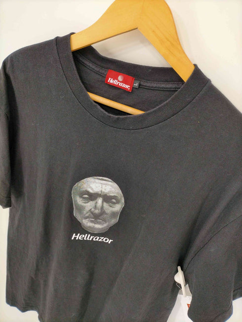 ヘルレイザー HELLRAZOR 彫刻プリント Tシャツ メンズ import:L