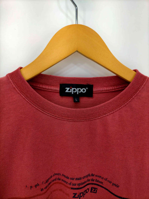 ジッポ ZIPPO フロントプリントTシャツ メンズ JPN:L