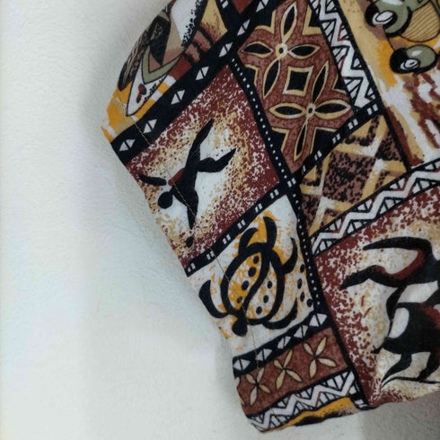 IN GEAR 総柄レーヨンアロハシャツ メンズ