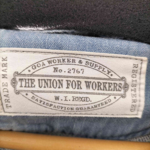 フルギ THE UNION FOR WORKERS ダブルジップ スウェットパーカー レディース JPN:S