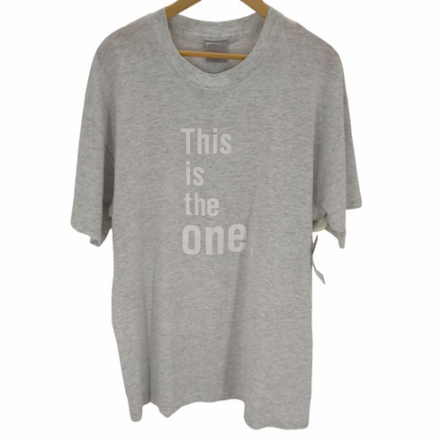 オニータ ONEITA 90S クルーネックプリントTシャツ シングルステッチ メンズ import:XL