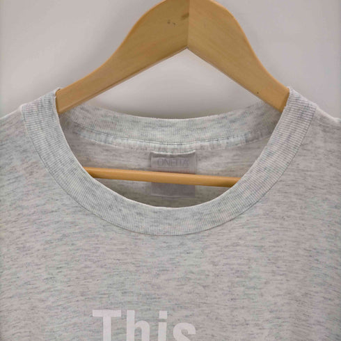 オニータ ONEITA 90S クルーネックプリントTシャツ シングルステッチ メンズ import:XL
