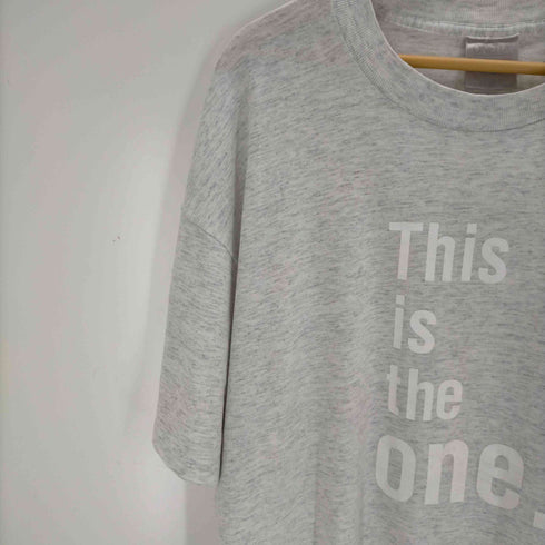 オニータ ONEITA 90S クルーネックプリントTシャツ シングルステッチ メンズ import:XL