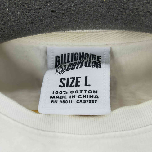 ビリオネアボーイズクラブ Billionaire Boys Club クルーネックフロントプリントカットソー 片面プリント 地球 メンズ JPN:L