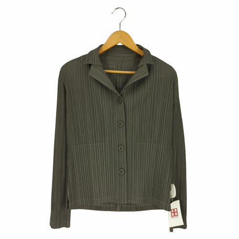 プリーツプリーズイッセイミヤケ PLEATS PLEASE ISSEY MIYAKE プリーツ 4Bテーラードジャケット レディース 3
