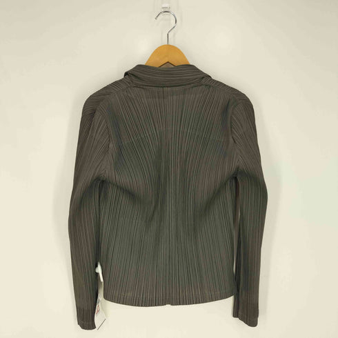 プリーツプリーズイッセイミヤケ PLEATS PLEASE ISSEY MIYAKE プリーツ 4Bテーラードジャケット レディース 3