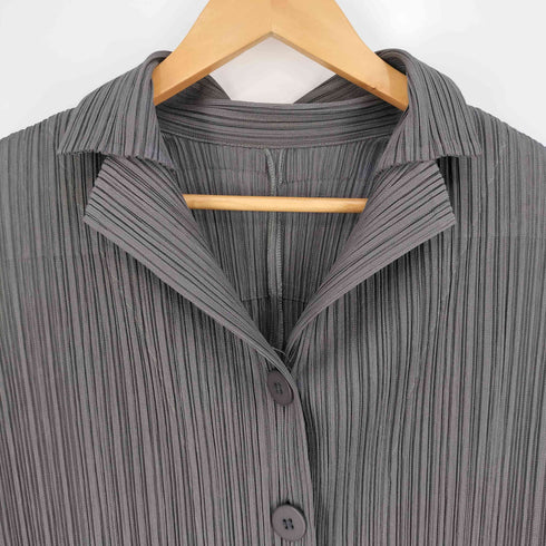 プリーツプリーズイッセイミヤケ PLEATS PLEASE ISSEY MIYAKE プリーツ 4Bテーラードジャケット レディース 3