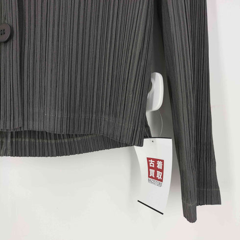 プリーツプリーズイッセイミヤケ PLEATS PLEASE ISSEY MIYAKE プリーツ 4Bテーラードジャケット レディース 3