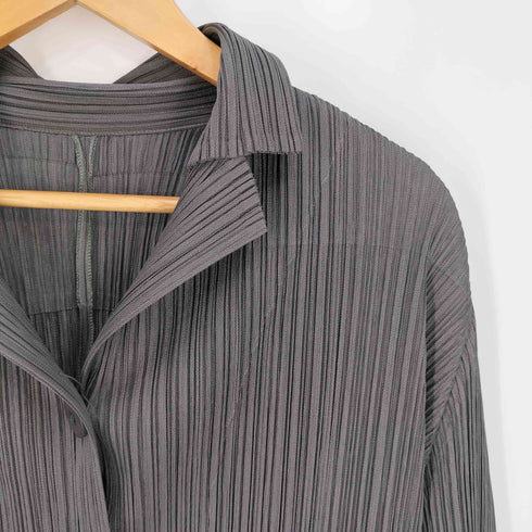 プリーツプリーズイッセイミヤケ PLEATS PLEASE ISSEY MIYAKE プリーツ 4Bテーラードジャケット レディース 3
