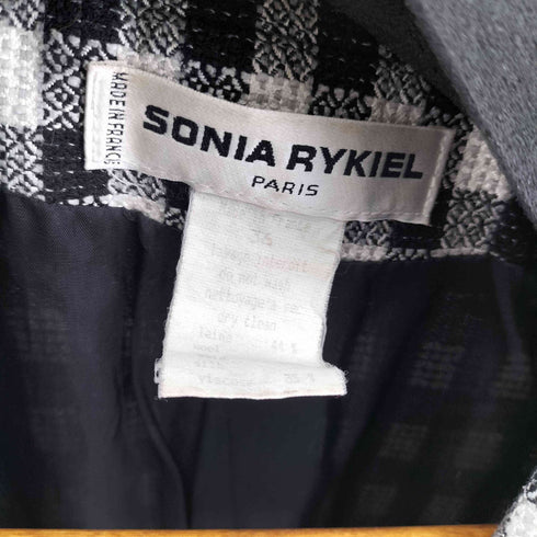 ソニアリキエル SONIA RYKIEL チェック ジャケット レディース 36