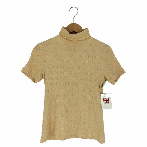プランテーション Plantation シワ加工 タートルネックTシャツ レディース JPN:M