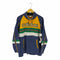 アディダス adidas 80S-90S マルチカラースウェット ハイネック モックネック トレフォイルロゴ メンズ JPN:M