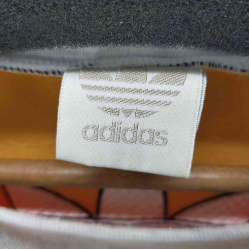アディダス adidas 80S-90S マルチカラースウェット ハイネック モックネック トレフォイルロゴ メンズ JPN:M