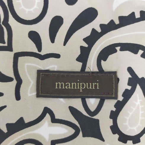 マニプリ manipuri ペイズリー柄折り畳み傘 レディース