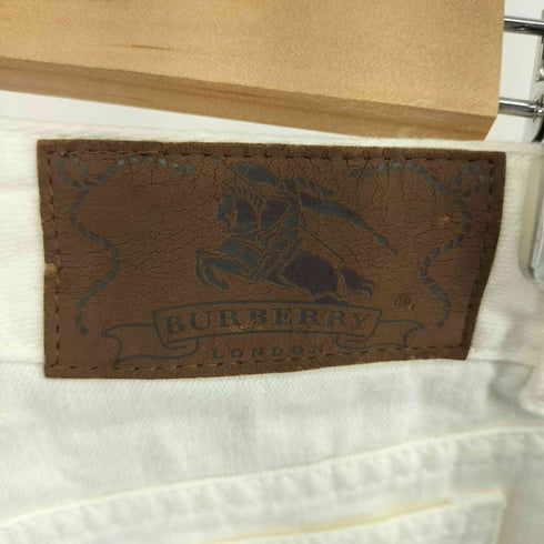 バーバリーロンドン BURBERRY LONDON ホワイトデニムパンツ レディース 36
