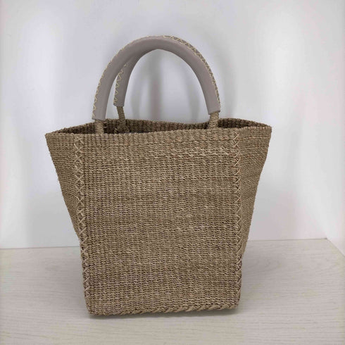 ユナイテッドアローズ UNITED ARROWS UWSC ABACA スクエア トートバッグ レディース