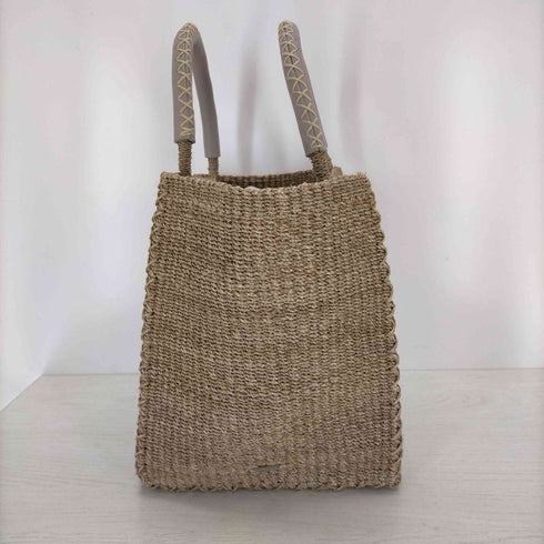 ユナイテッドアローズ UNITED ARROWS UWSC ABACA スクエア トートバッグ レディース