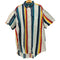 チャップスラルフローレン CHAPS RALPH LAUREN マルチカラー ボーダー BD S/S シャツ メンズ import:L
