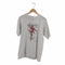 オニータ ONEITA 裾袖シングル バレリーナプリント empower the artist in you カスレ クルーネックTシャツ メンズ import:L