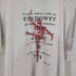 オニータ ONEITA 裾袖シングル バレリーナプリント empower the artist in you カスレ クルーネックTシャツ メンズ import:L