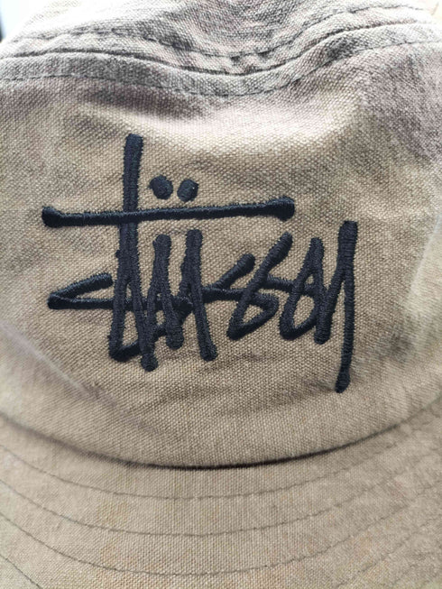 ステューシー Stussy Big Logo Canvas Bucket Hat メンズ S/M