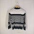 ランズエンド LANDS END スーピマコットンボーダーカーディガン レディース JPN:M
