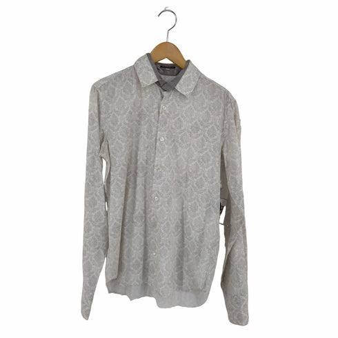 アンドゥムルメステール Ann DEMEULEMEESTER バロック柄 レギュラーアラーシャツ メンズ XXS