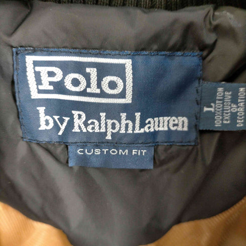 ポロバイラルフローレン Polo by RALPH LAUREN CUSTOM FIT ビッグポニー ナンバリング ダウンジャケット メンズ JPN:L