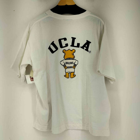ユーシーエルエー UCLA フロッキープリント ビッグシルエットTシャツ メンズ JPN:M