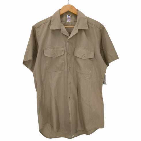ユーエスネイビー US NAVY S/S ワークシャツ メンズ JPN:M