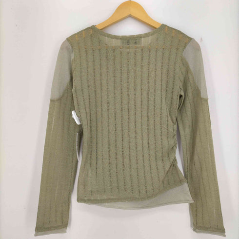 DEBBY UPPER PHOEBE CURVED TOP LIME フィービーカーブトップ ライム レディース OS