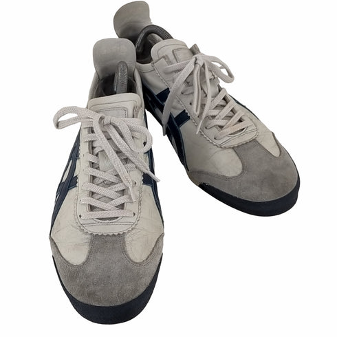オニツカタイガー ONITSUKA TIGER MEXICO 66 DELUXE - BIRCH/INDIGO BLUE メンズ JPN:27.5
