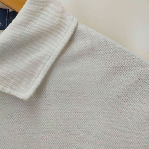 ポロバイラルフローレン Polo by RALPH LAUREN ワンポイント刺繍鹿の子ポロシャツ メンズ M