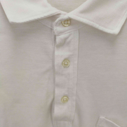 ポロバイラルフローレン Polo by RALPH LAUREN ワンポイント刺繍鹿の子ポロシャツ メンズ M