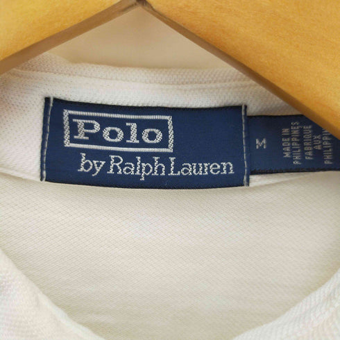 ポロバイラルフローレン Polo by RALPH LAUREN ワンポイント刺繍鹿の子ポロシャツ メンズ M